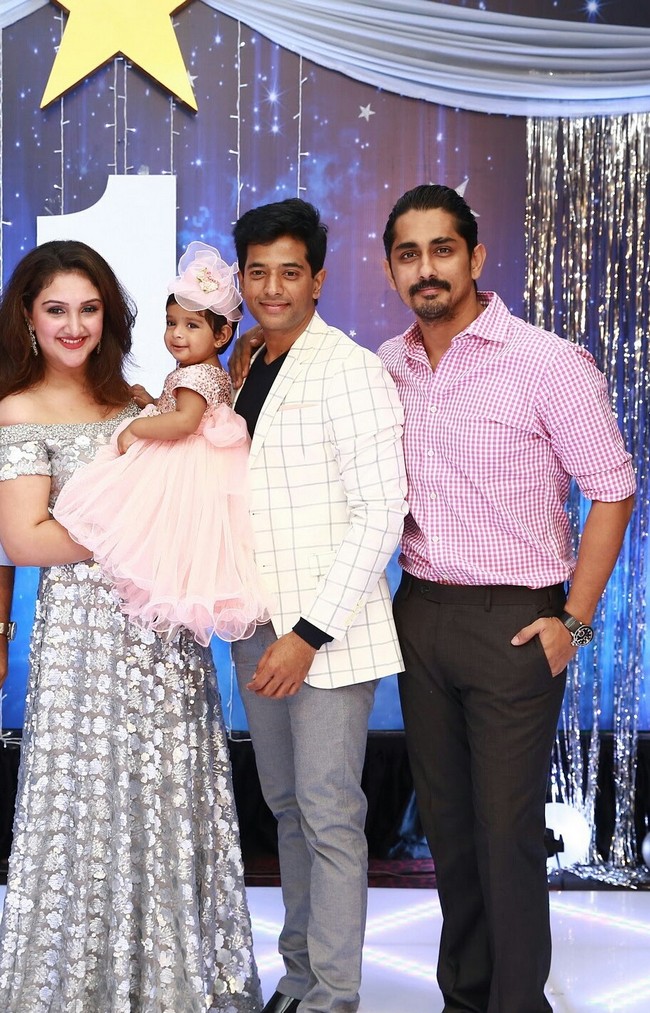 Celebrities at Sridevi Daughter Baby Rupika 1st Year Birthday Celebration Stills